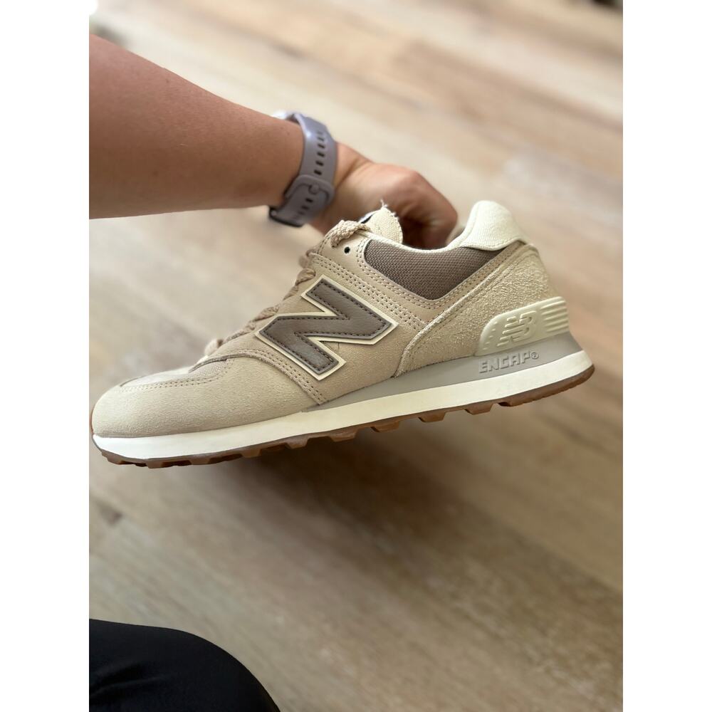 New Balance 574 Sandstone Angora sneakers - Picture 4 of 6